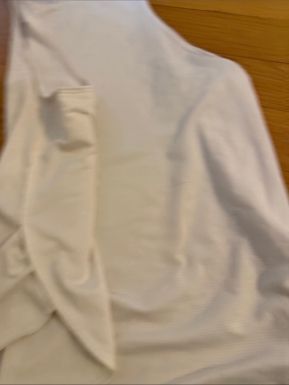 Fabletics White Ribbed High-Neck Tank - Picture 3 of 3